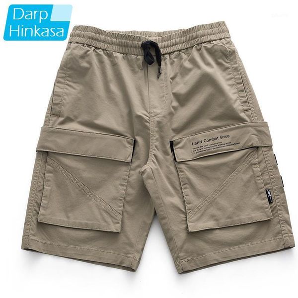 

summer casual fashion trend shorts men cargo loose five-point pants tooling men's, White;black