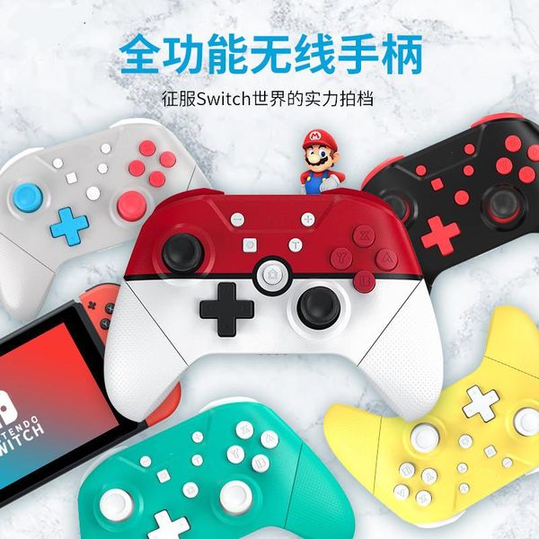 

wireless bluetooth gamepad for switch ns pro /usb pc game controller joystick with nfc 6-axis controllers & joysticks