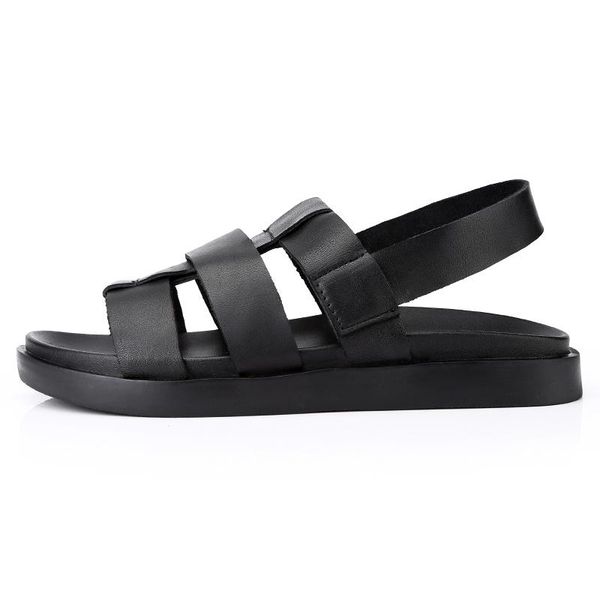 

sandals playa shoe sole de slipper sandali masculino uomo sneakers loafers homme rubber estar casual sandalet for shoes fashion sapatos, Black