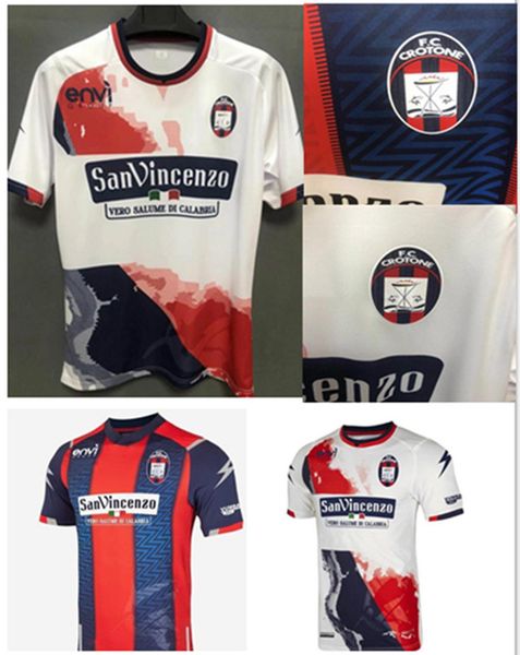 

size s-4xl high-quality 2021 fc crotone soccer jersey 20 21 menmaillot correa corozo marusic maglia da calcio football shirt uniform, Black;yellow