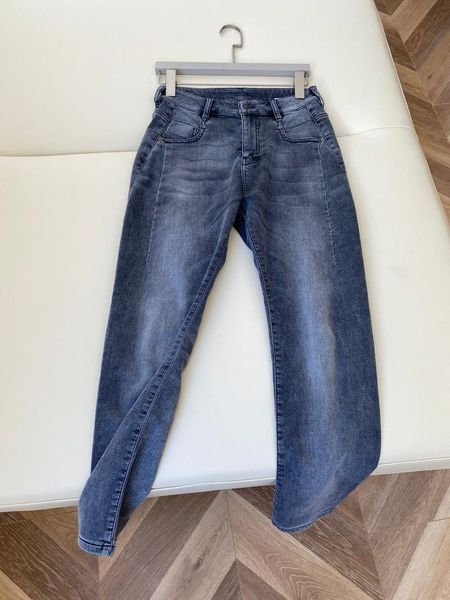 

women's jeans 2021 women fashion loose denim straight trousers 0714, Blue