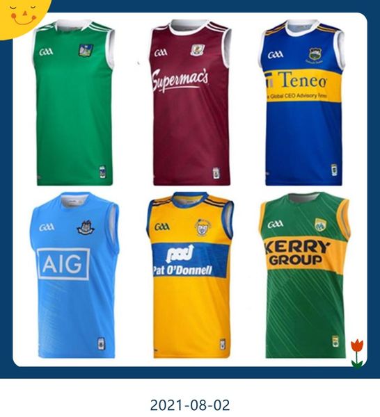 

2021 gaa derry clare jersey rugby limerick antrim wexford tipperary kerry ulster mayo tyrone dublin meath galwaygaillimh arann, Black;gray
