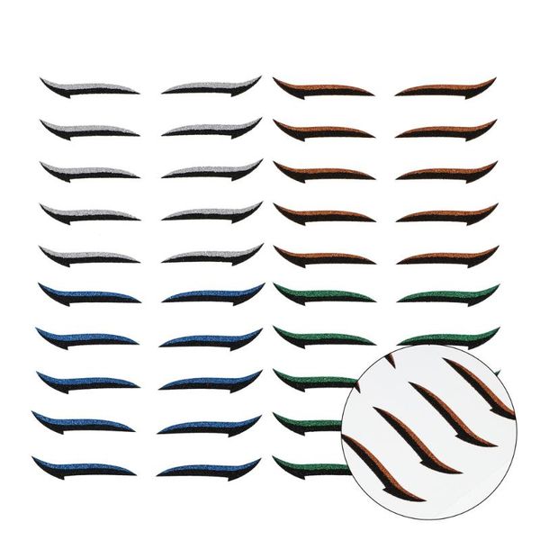 

eye shadow 20 pairs eyeliner stickers reusable eyeshadow tapes makeup