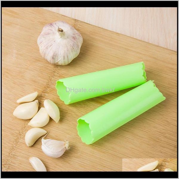 Obst Gemüseküche, Essbar Home Gardgarlic Peeler Presse Kochen Sile Werkzeug Brecher Werkzeuge Peeling Gerät Stripper Allium Sativum K