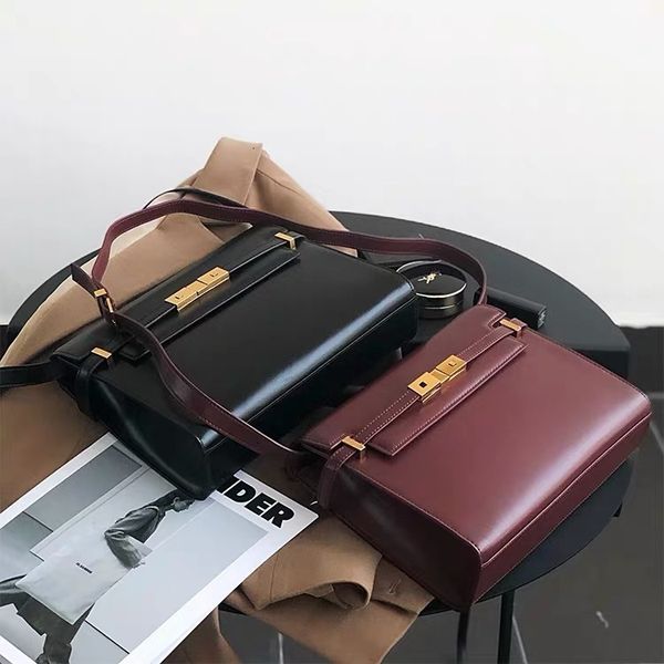 

2021 poplar forest manhattan postman's one shoulder slanting leather bag
