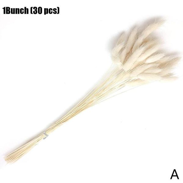 

bunch natural dried flowers color tail grass bouquet for home wedding decoration decorative & wreaths