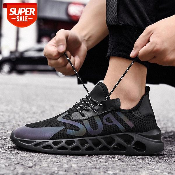 

men's shoes sports casual increased breathable mesh reflective white vibrato trend old running #x10f