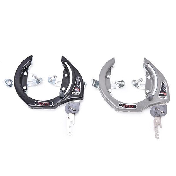

bike locks 1pcs anti-theft lock share mtb bicycle locksgrey black general horseshoe
