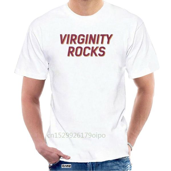

men's t-shirts men t shirt short sleeve virginity rocks women t-shirt tee @124046, White;black