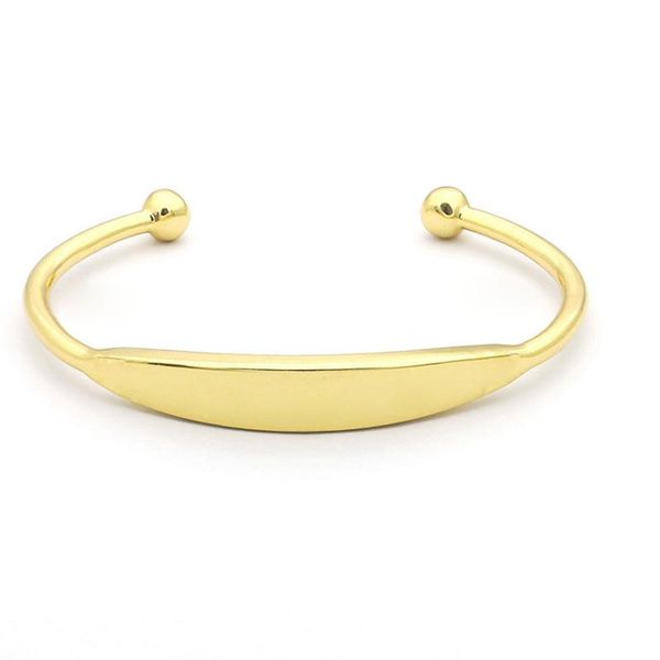 

link, chain jewelry wholesale for men women open bracelet cuffs stainless steel gift retro simple classic round upper arm, Black
