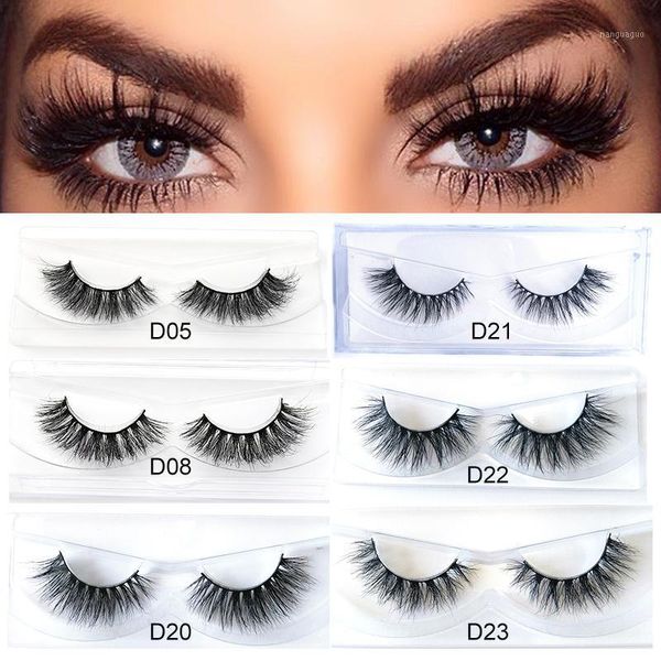 

natural false eyelashes thick make up 3d mink lashes soft eyelash extension fake cruelty eye lashes1