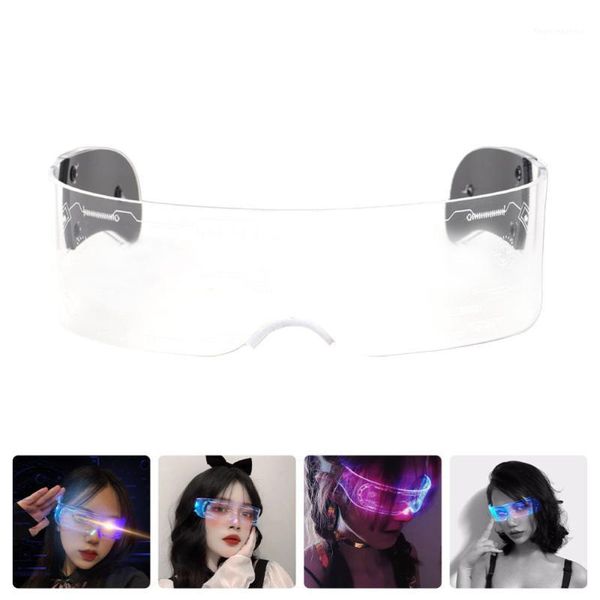 

party decoration 1 pair luminous glasses led prop nightclub dancing eyeglasses1