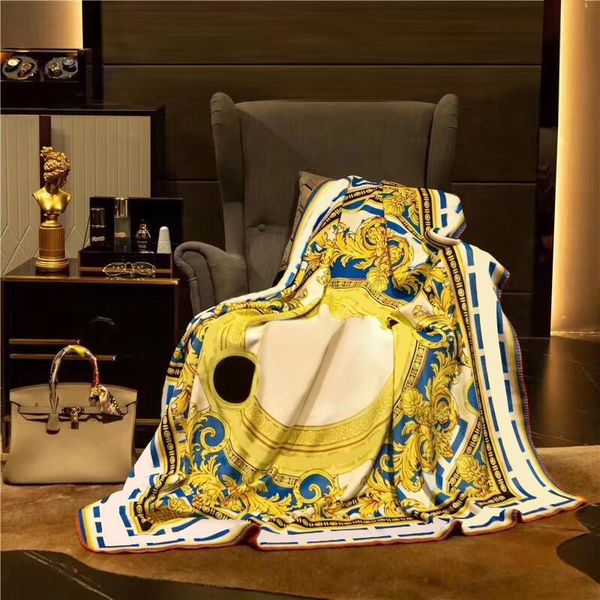 

blankets luxury velvet printed blanket single sided for bed el soft thick fluffy colorful home decor bedspread throw autumn winter