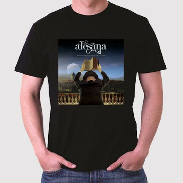 

new alesana where myth fades to men's black t-shirt size s to 3xl, White;black