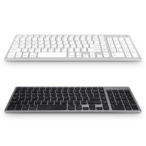 

rechargeable 102 keys wireless bluetooth keyboard for laptablet cellphone keyboards
