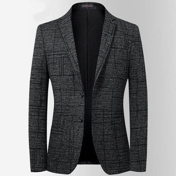 

men's suits & blazers male blazer mens clothing coats slim fit business work formal wedding groom party daily life office casual dress, White;black