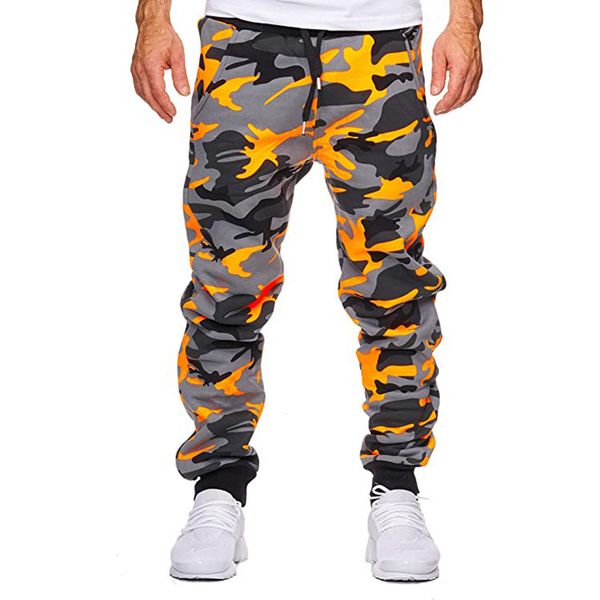 

camouflage men's pant mentrousers sweat trousers jogger pants, Black