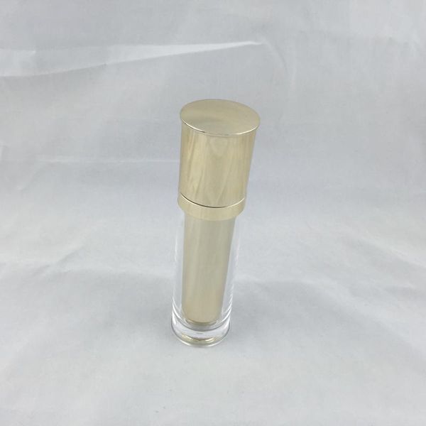 

80ml shiny mirror silver/gold acrylic/plastic press pump bottlle for lotion/emulsion/foundation/serum/mist sprayer/skin care storage bottles