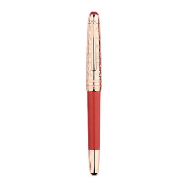 

fountain pens 1 pcs retro metal resin pen chinese "fu" beautiful nib signature bent pearl ef/small cap writing cora l5k0