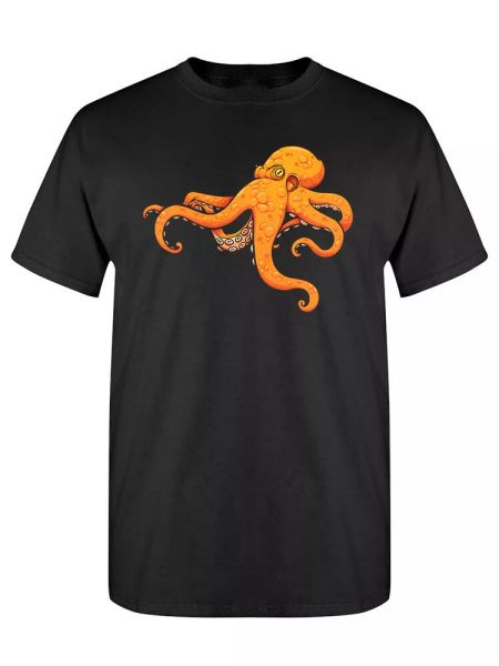 

orange ocs design tee men's -image by shutterstock, White;black