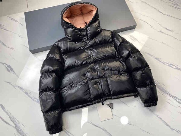 

22ss new mens winter puffer etsdown coat womens fashion down et coupl parka outdoor warm feather outfit outwear multicolor coats af19, Black