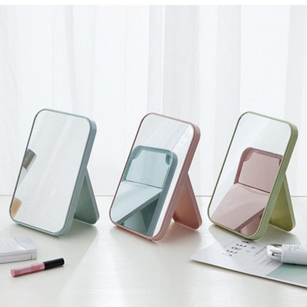 

mirrors deskmakeup mirror big vanity portable folding princess rectangular simple fashion