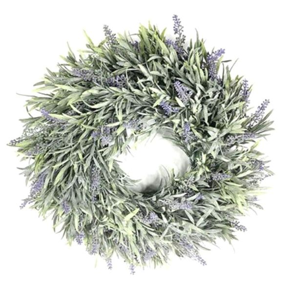 

decorative flowers & wreaths artificial flower garland silk lavender wreath romantic fresh style wedding decor for heads take po fashion sin