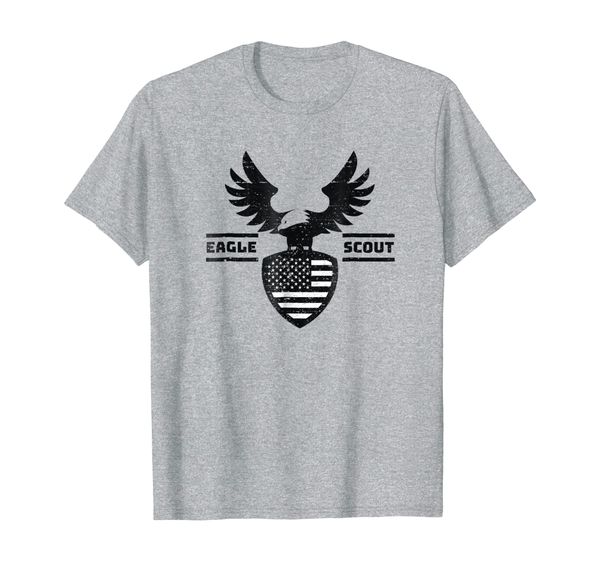 

patriotic scout t shirt, White;black