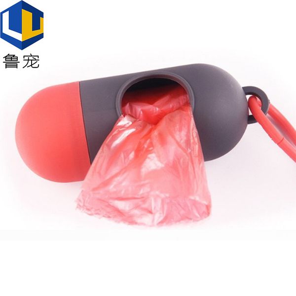 

small type dog bag dispenser pill portable poop waste garbage hoqxf