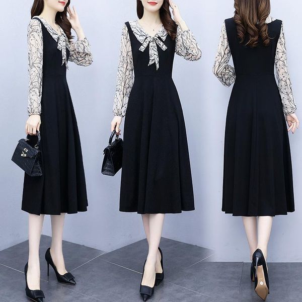 

casual dresses coigarsam women long dress summer black robe vestidos, Black;gray