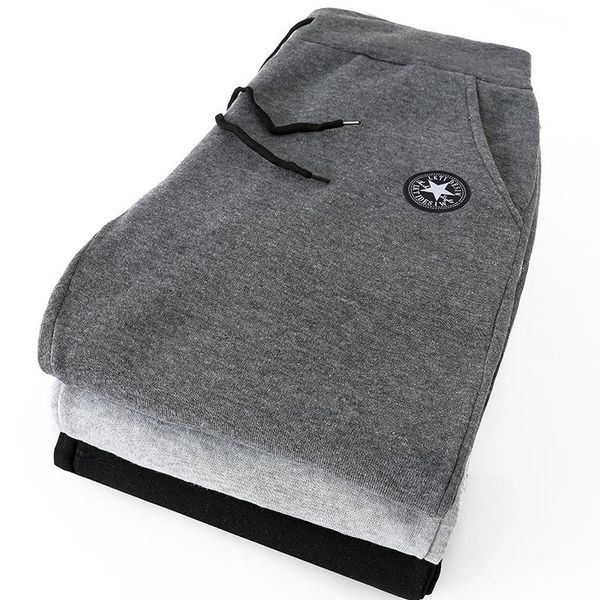 

casual trousers men's nine-minute hallen korean pants, Black