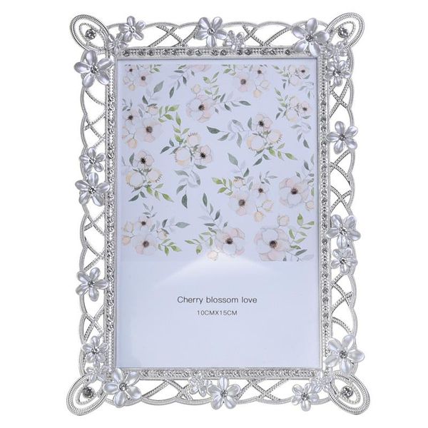 

frames metal picture vintage style rectangle modern classic porta retratos para foto home decoration bd50ff