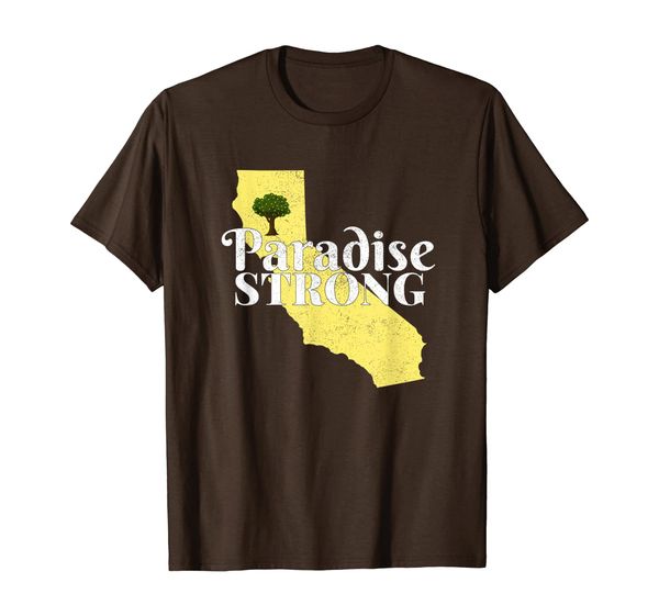 

paradise strong northern california strong camp fire tshirt, White;black