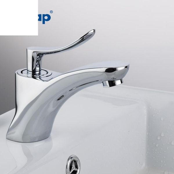 

1set classic style bathroom basin and sink faucets chrome bath tap cold water mixer single handle f1081
