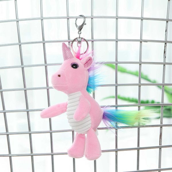 

cute dinosaur keychain pendant couple hanging ornaments small gift male and female cartoon doll key bag