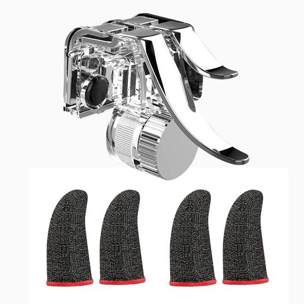 

game controllers & joysticks r11s handle controller,physical keys gaming finger sets for pubg joystick metal mobile artifact