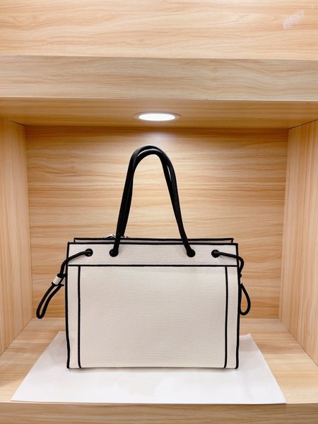 

swomen with large capacity of straw bag handbag designer summer letter printing parts manual zipper shopping luxury handbags