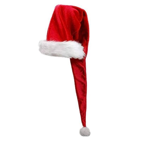 

beanies long santa hat novelty christmas for children and adults women, 110cm/150cm