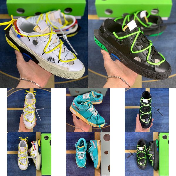 

classic joker leisure sports shoes off deconstructs black green hollowing out greyish white low men women outdoor trainers sneakers