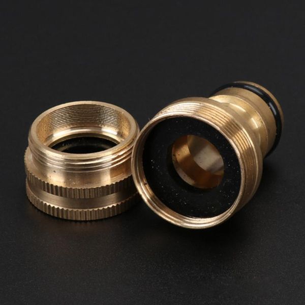 

watering equipments easy install practical universal tap connector swivel home solid brass water pipe hose joint durable irrigation basin fa