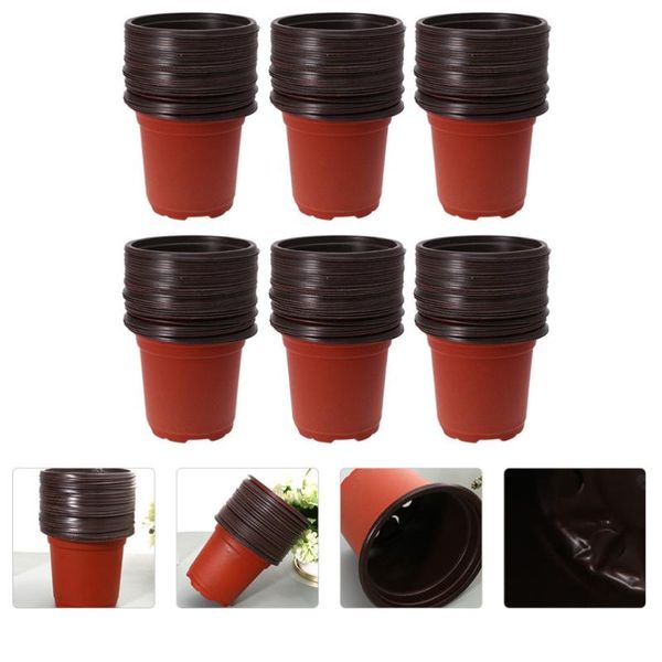 

150pcs simple plant pot garden flower planter nursery pots planters &