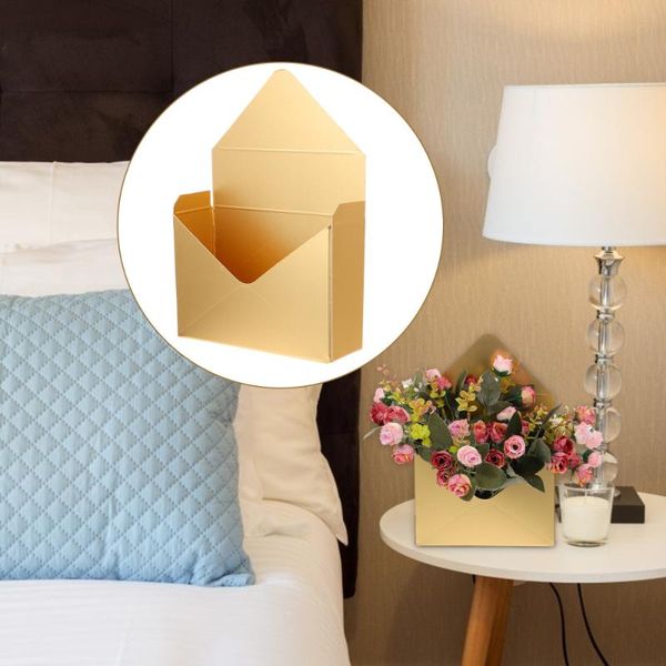 

gift wrap 2pcs bouquet envelop boxes paper cases flower storage container