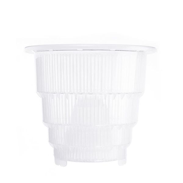 

3sizes resin mesh pot clear orchid flower planter container plant basket storage planters & pots