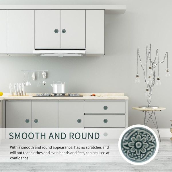 

handles & pulls classic ceramic door round cabinet knobs cupboard drawer wardrobe pull knob furniture cute handle accessories