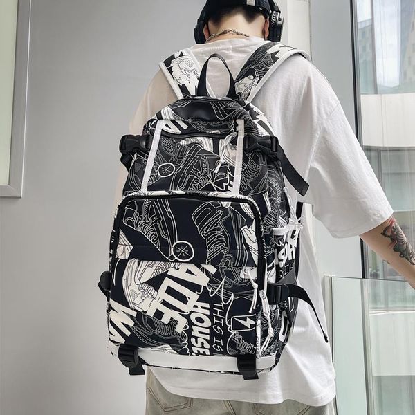 

backpack arrival couple bag 2021 travel high school college student junior ins cool