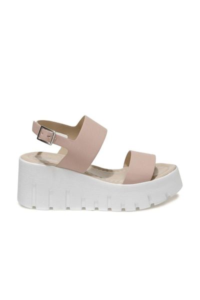 

sandals 21s-0691fx powder women 's wedges 101014301, Black