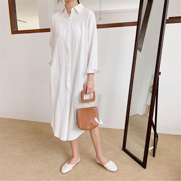 

autumn women shirt cotton womens white blouse plus loose long sleeve chic office lady female shirts top