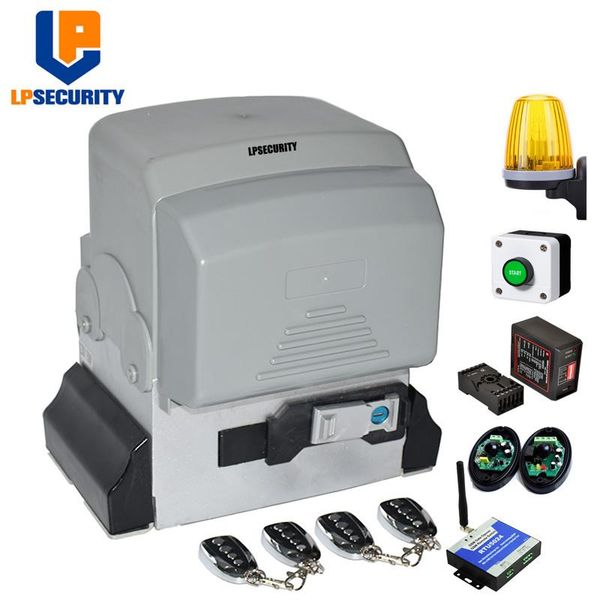 

2000kgs 4 keyfobs automatic gsm sliding gate motors/automatic opener enginer fingerprint access control
