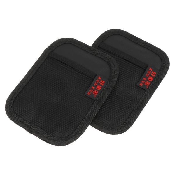 

car organizer 2pcs interior phone storage bag seat back sticky mesh
