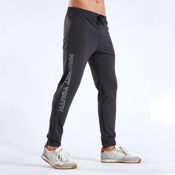 

running pants fashion mens run sports joggers male sportswear bottoms sweatpants men trousers gym fitness bodybuilding track, Black;blue